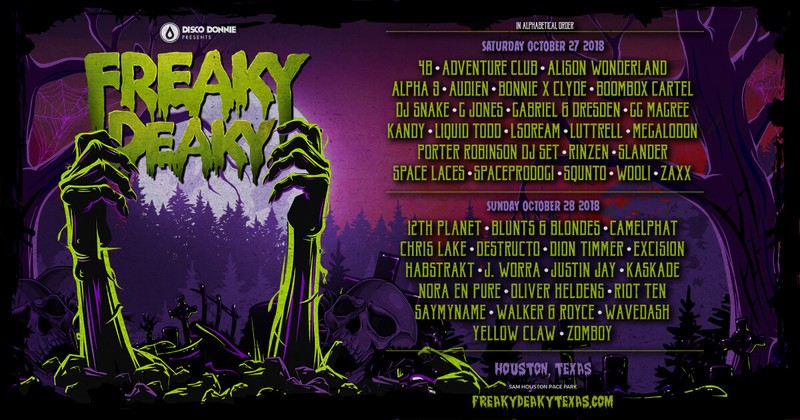 Freaky Deaky, 2018