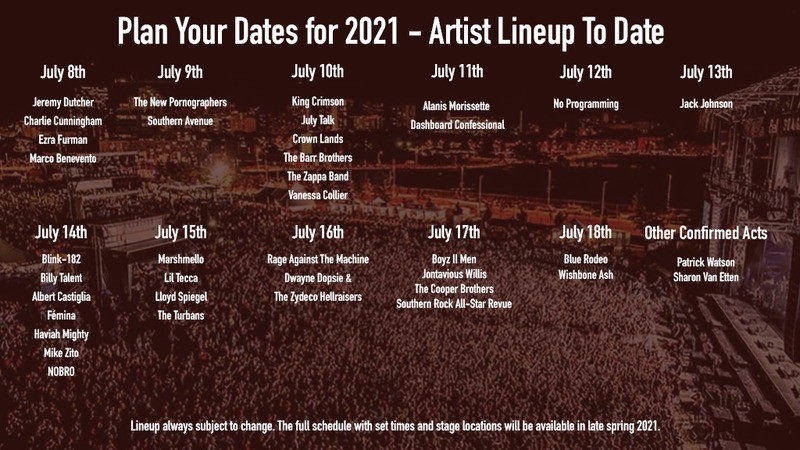 Ottawa Bluesfest, 2021