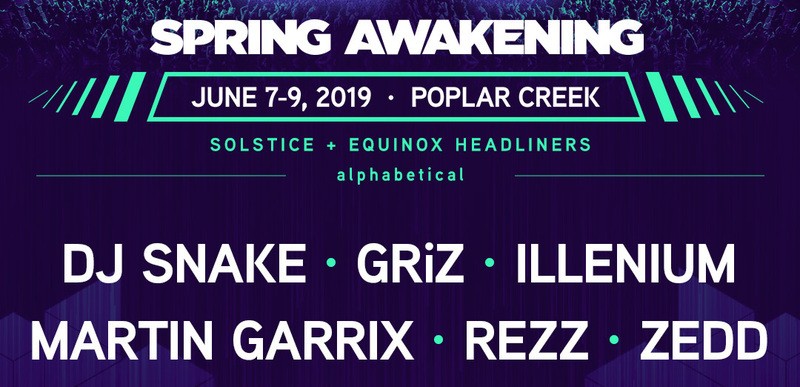 Spring Awakening Festival, 2019